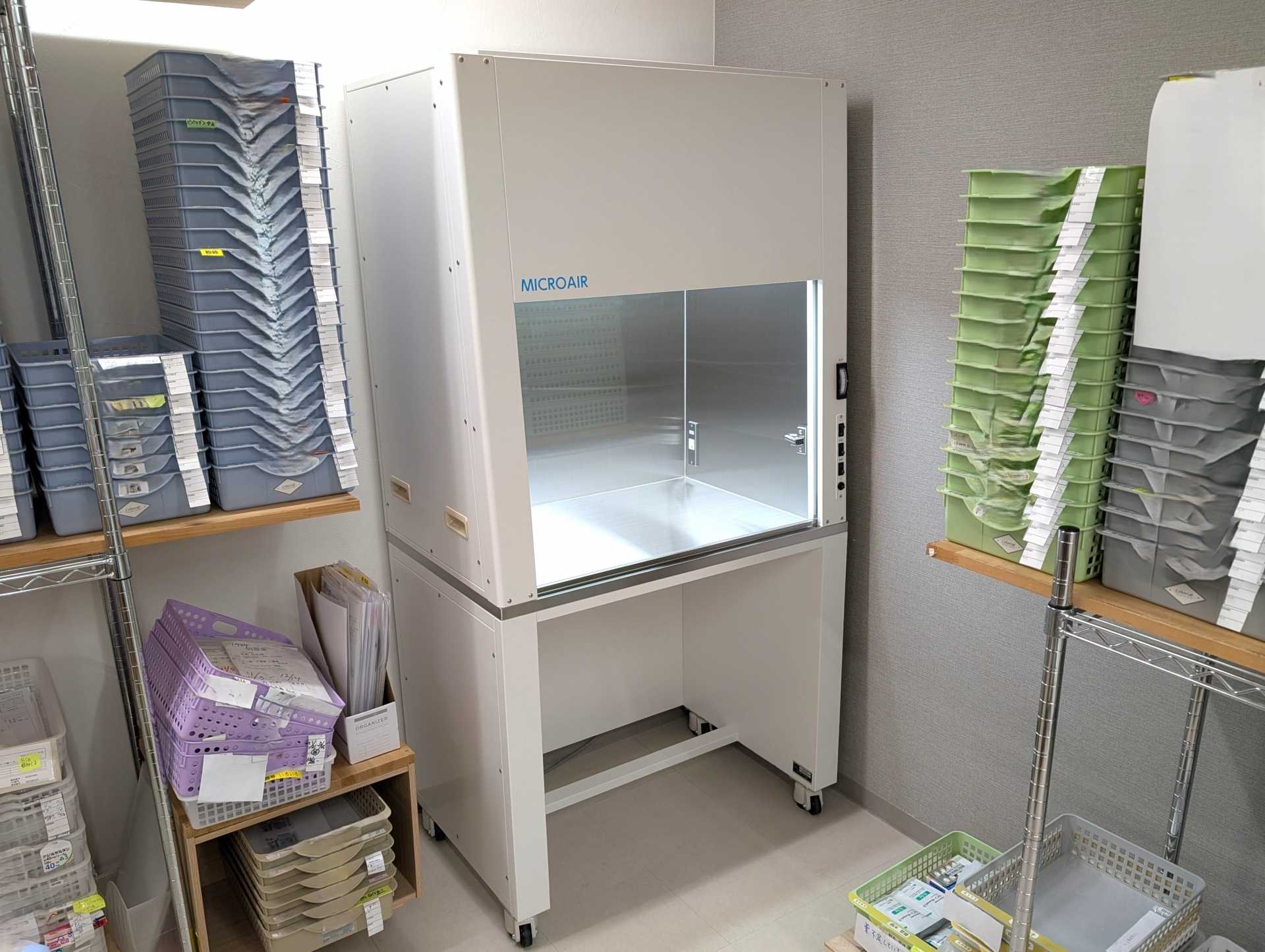 納入事例　クリーンベンチ　F調剤薬局様